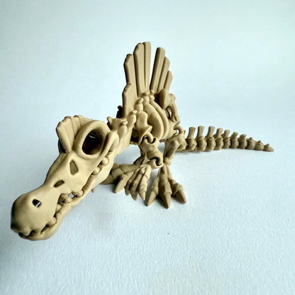 3D Printed Skeleton Spinosaurus | Articulating Dinosaur Figure