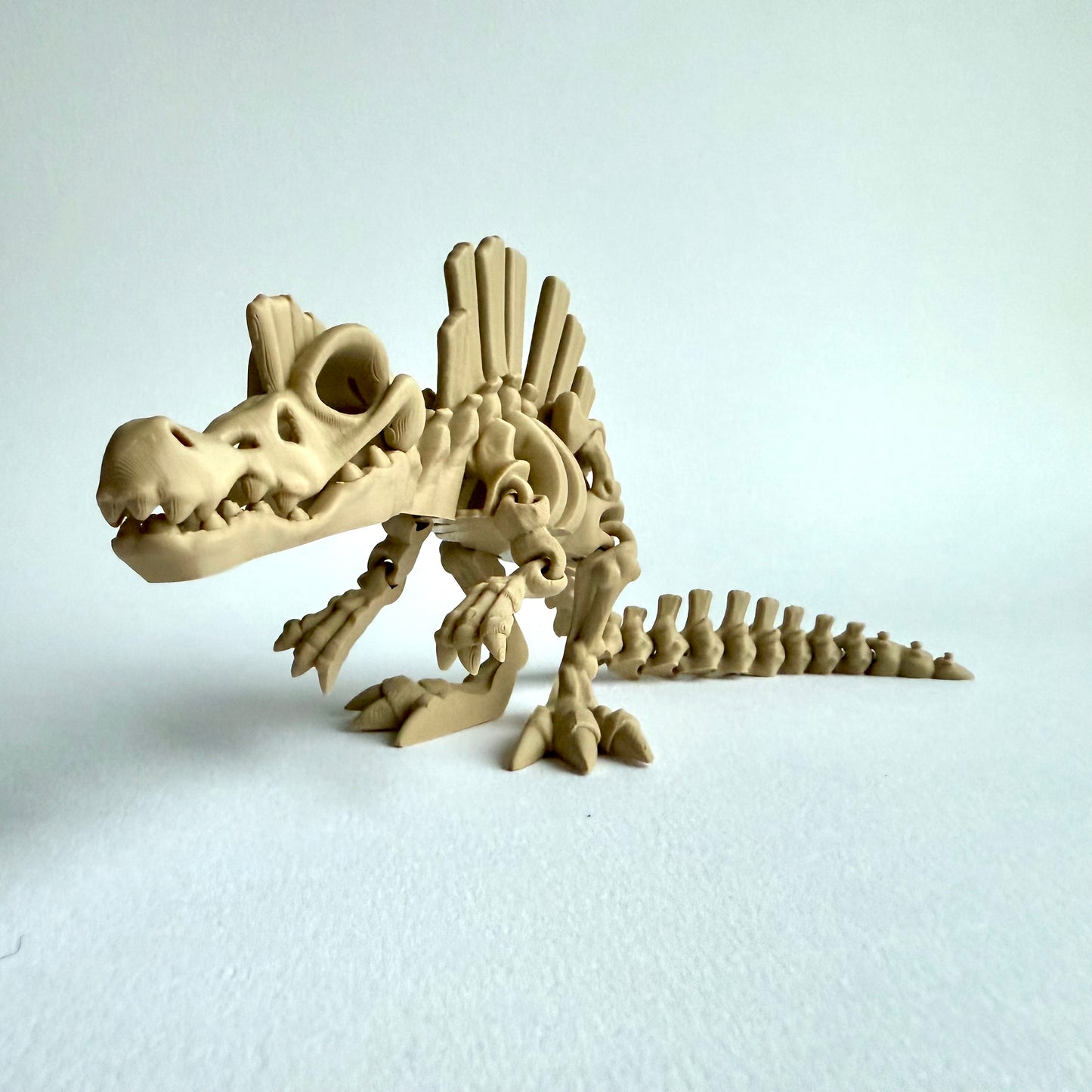 3D Printed Skeleton Spinosaurus | Articulating Dinosaur Figure