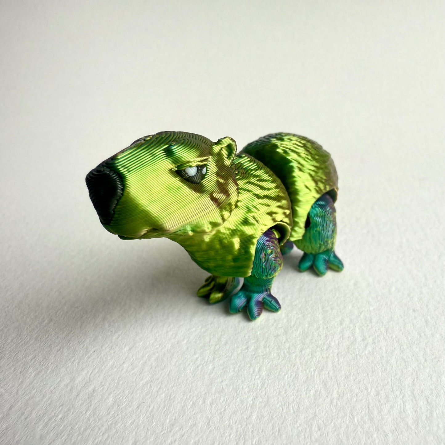 3D Printed Tiny Capybara | Articulated Fidget