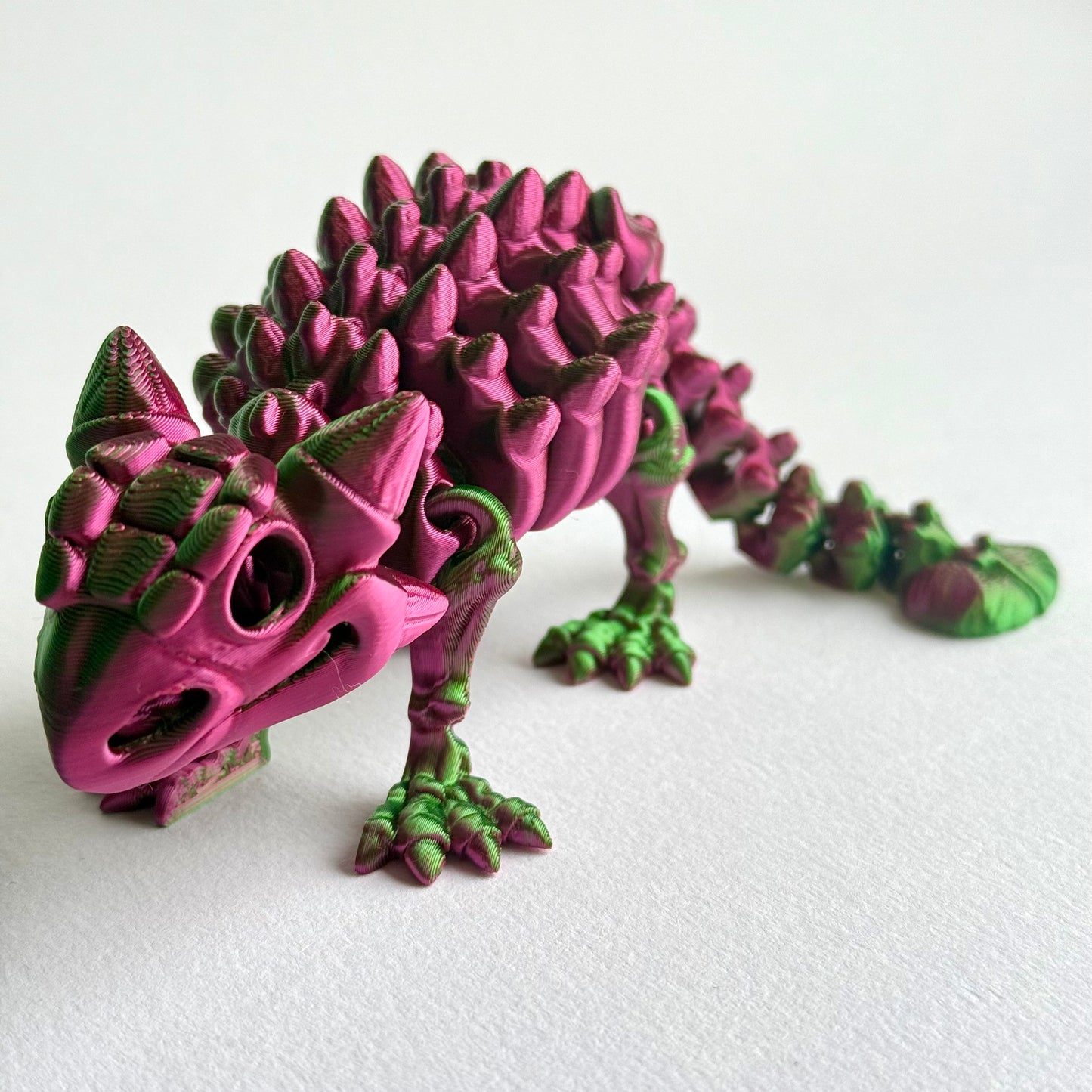 3D Printed Skeleton Ankylosaurus | Articulating Dinosaur