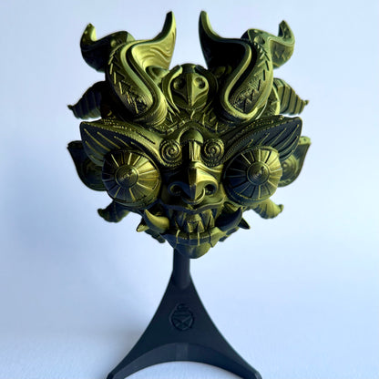 Supay 'Lord of the Underworld' Mask Decoration | Indigenous Traditional Wall Mountable 3D Printed Display