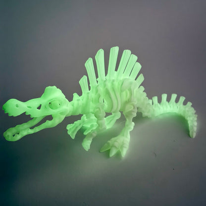 3D Printed Skeleton Spinosaurus | Articulating Dinosaur Figure