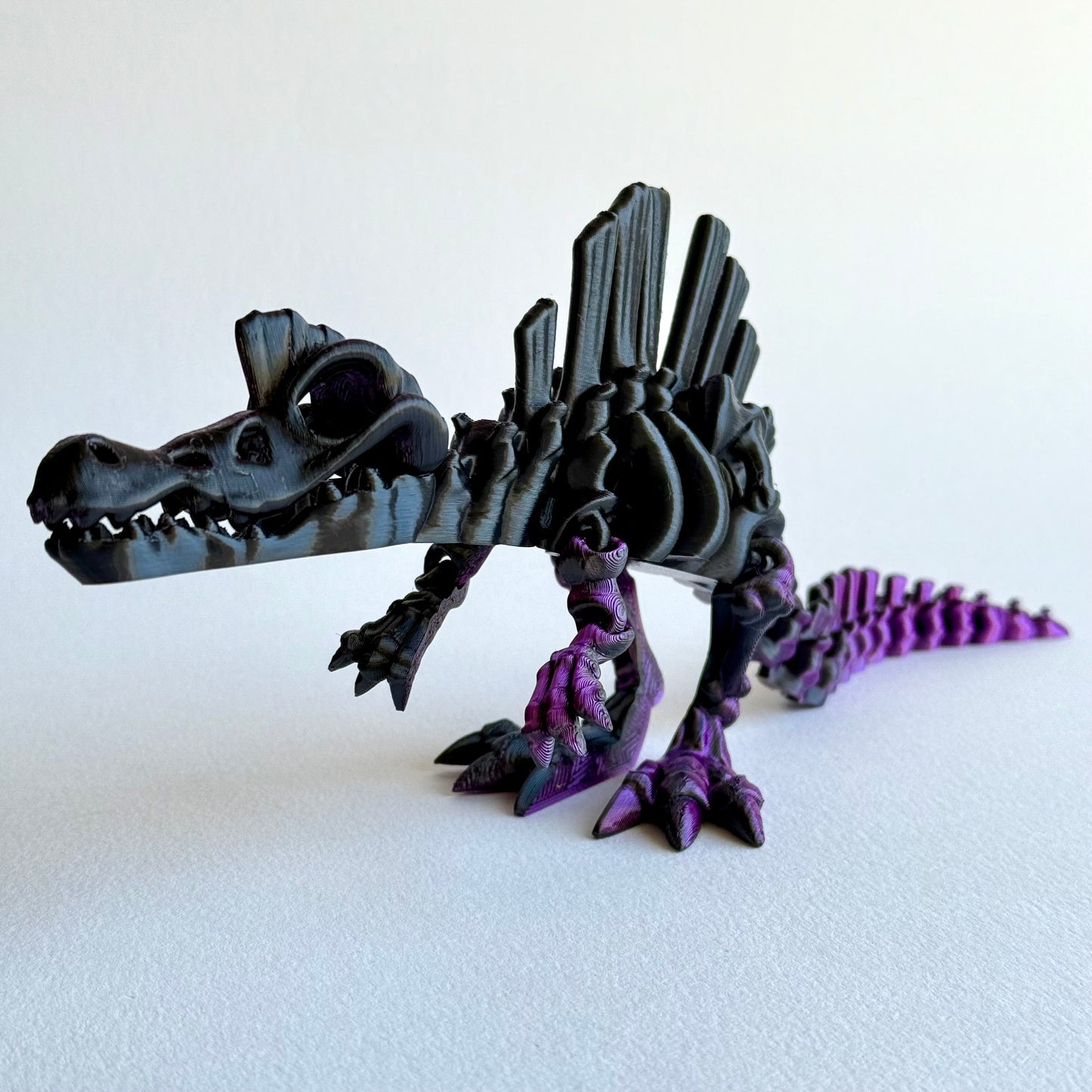 3D Printed Skeleton Spinosaurus | Articulating Dinosaur Figure