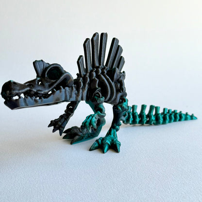 3D Printed Skeleton Spinosaurus | Articulating Dinosaur Figure