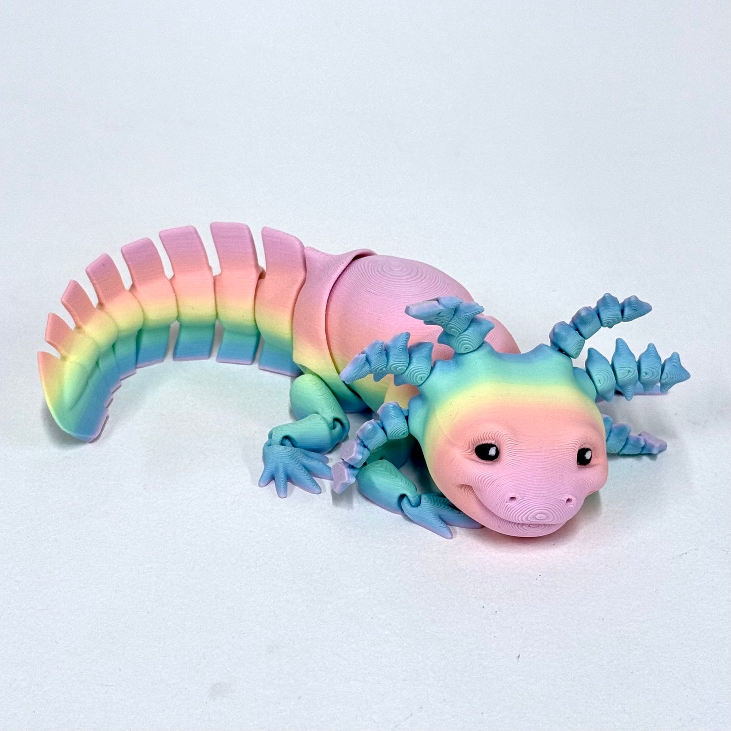 Axolotl Fidget Toy | 3D Printed Articulated Axolotl