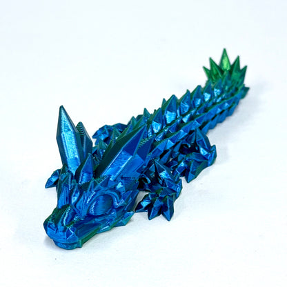 Baby Crystal Dragon | 3D Printed Articulated Figure (6 Inch)