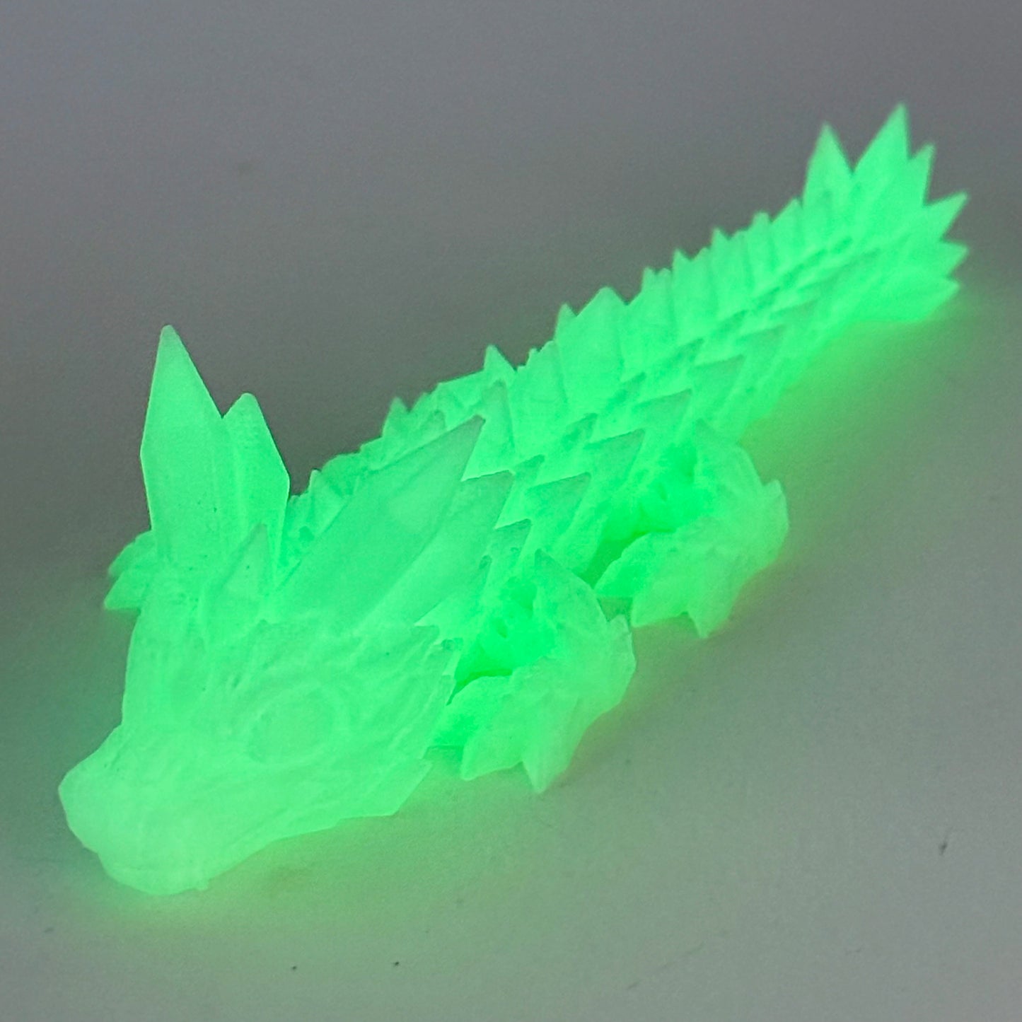 Baby Crystal Dragon | 3D Printed Articulated Figure (6 Inch)