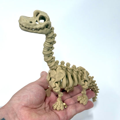 Skeleton Brachiosaurus | 3D Printed Articulating Dinosaur Figure
