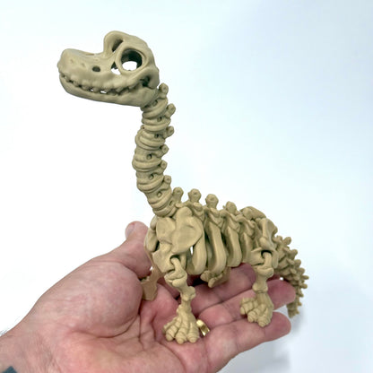 Skeleton Brachiosaurus | 3D Printed Articulating Dinosaur Figure