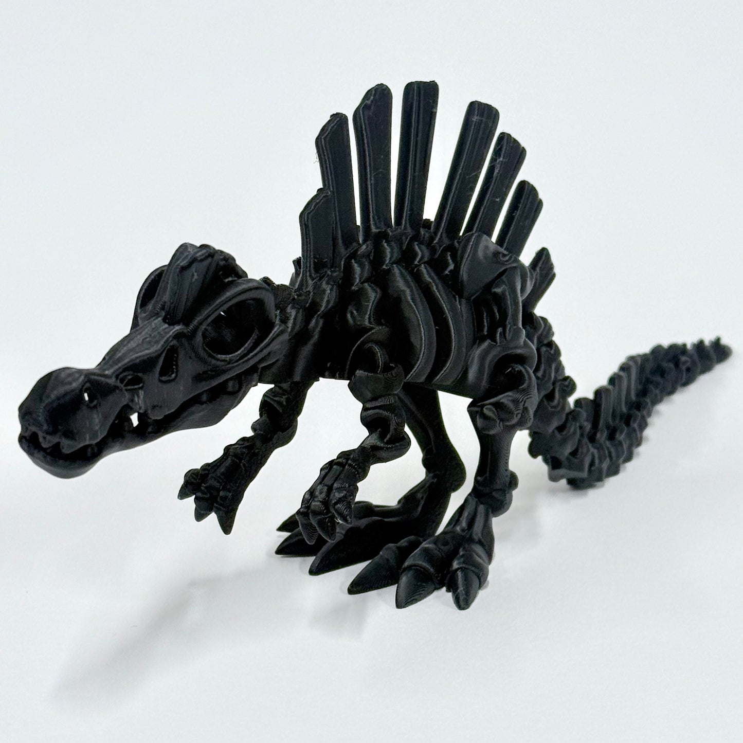 Skeleton Spinosaurus | 3D Printed Articulating Dinosaur Figure