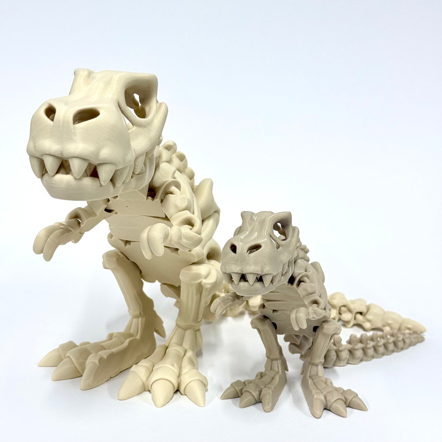 Skeleton T-Rex XL | 3D Printed Articulated Giant Dinosaur Skeleton Figure