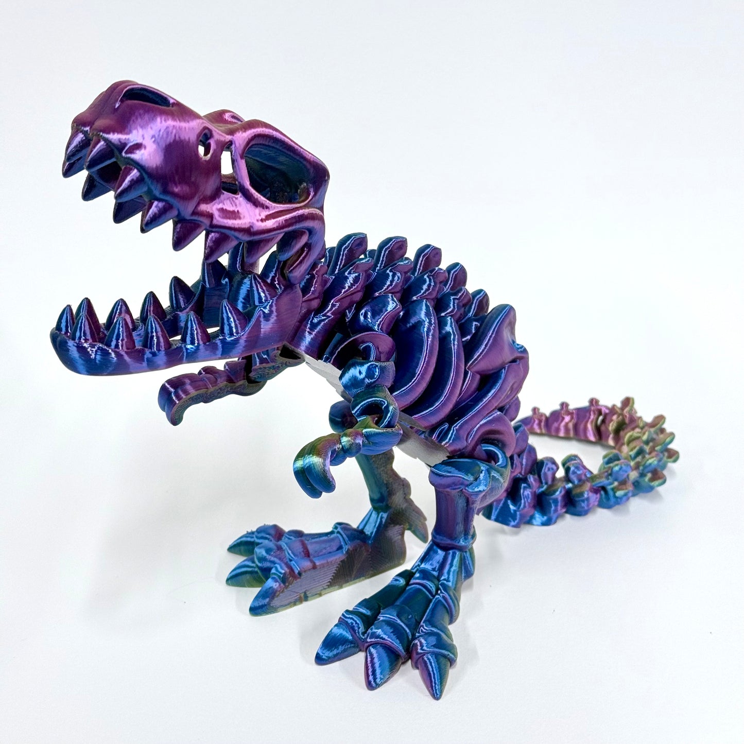 Skeleton T-Rex XL | 3D Printed Articulated Giant Dinosaur Skeleton Figure