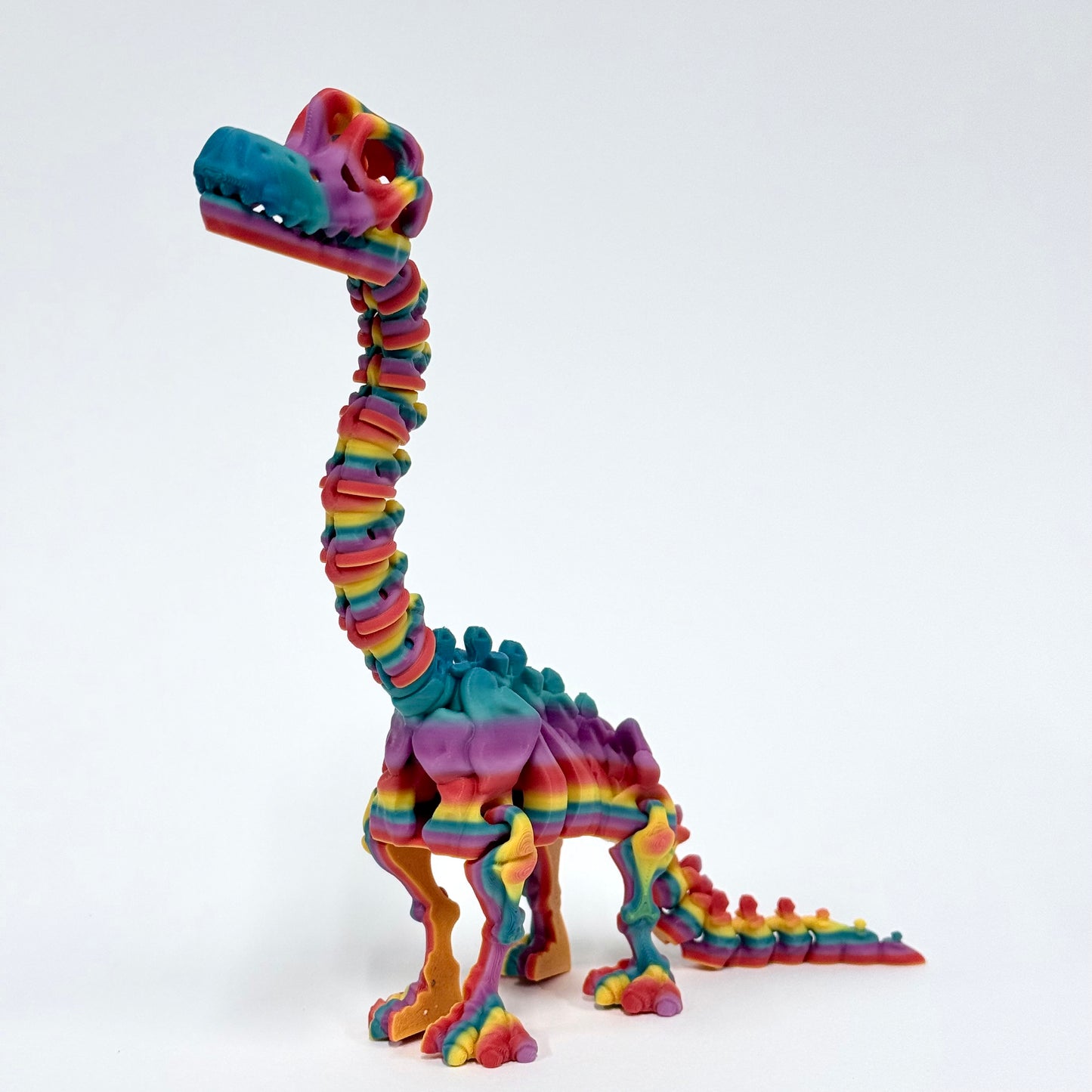 Skeleton Brachiosaurus | 3D Printed Articulating Dinosaur Figure