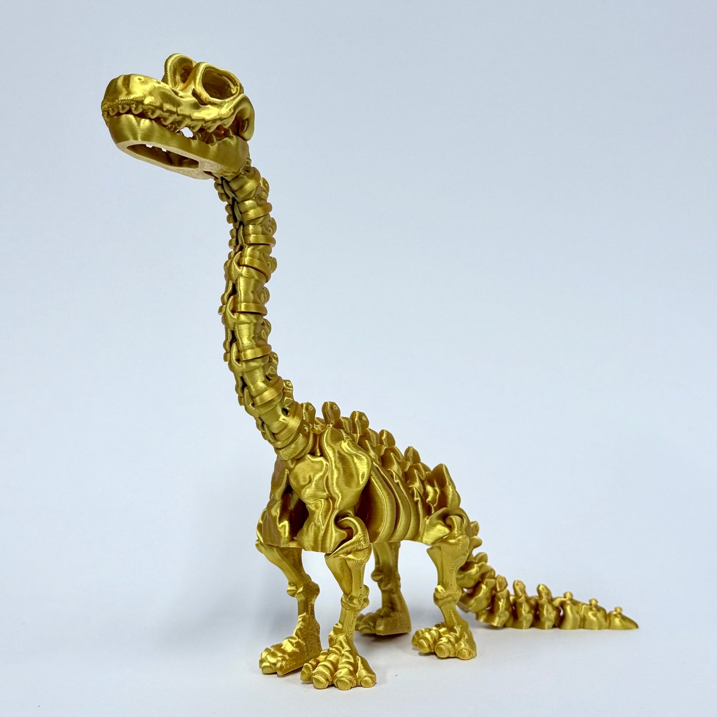 Skeleton Brachiosaurus | 3D Printed Articulating Dinosaur Figure