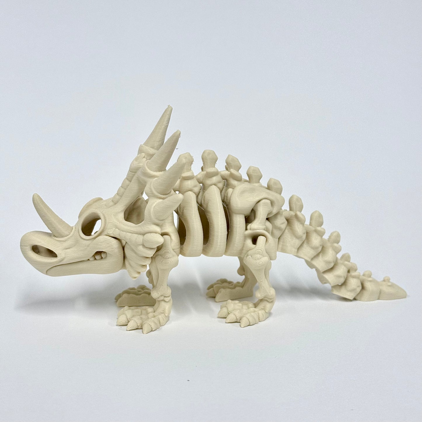 Skeleton Styracosaurus | 3D Printed Articulated Dinosaur Skeleton Figure