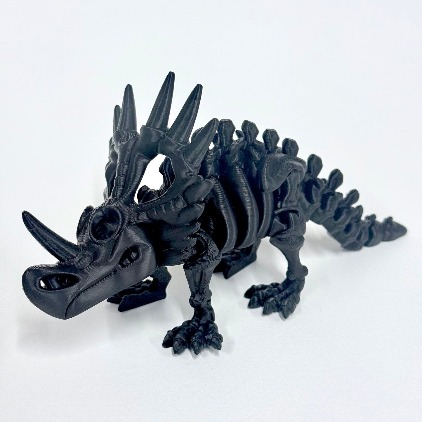 Skeleton Styracosaurus | 3D Printed Articulated Dinosaur Skeleton Figure