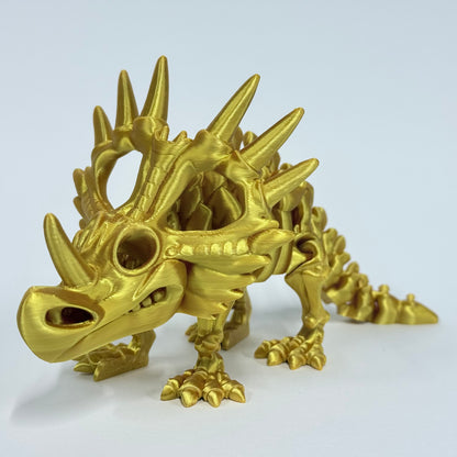 Skeleton Styracosaurus | 3D Printed Articulated Dinosaur Skeleton Figure