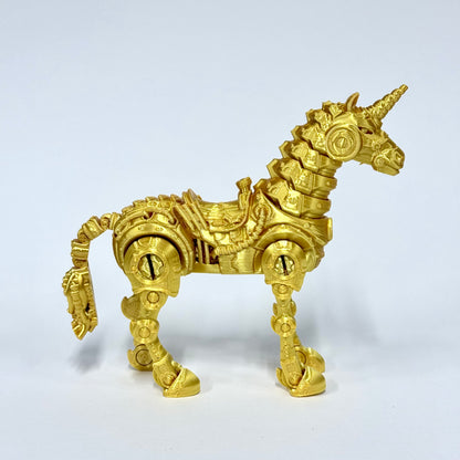 Cyber Unicorn | 3D Printed Articulated Robotic Unicorn Figure