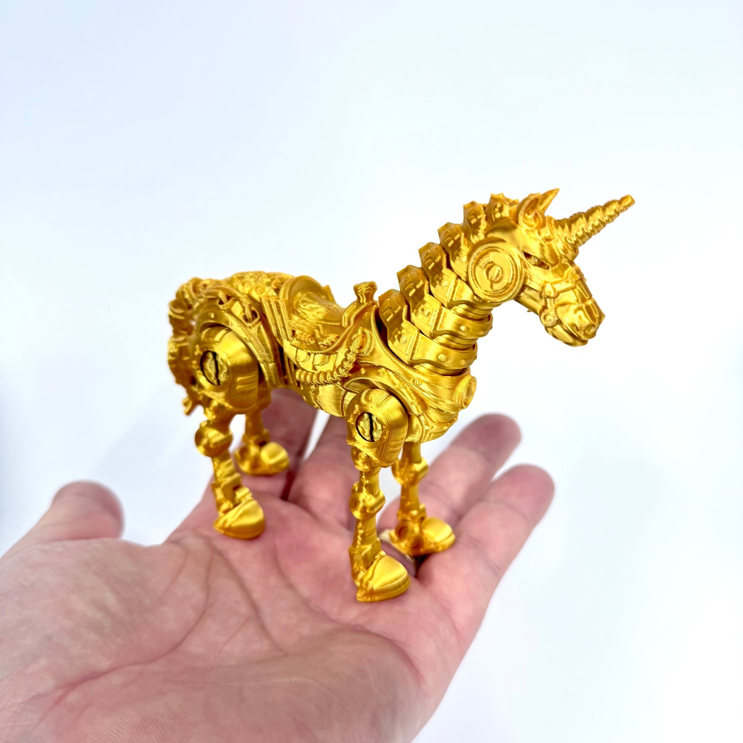 Cyber Unicorn | 3D Printed Articulated Robotic Unicorn Figure