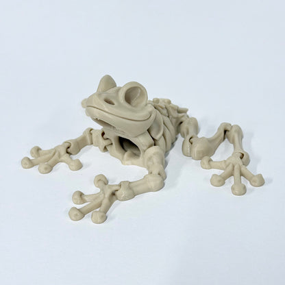 Skeleton Frog | 3D Printed Articulated Frog Skeleton Figure