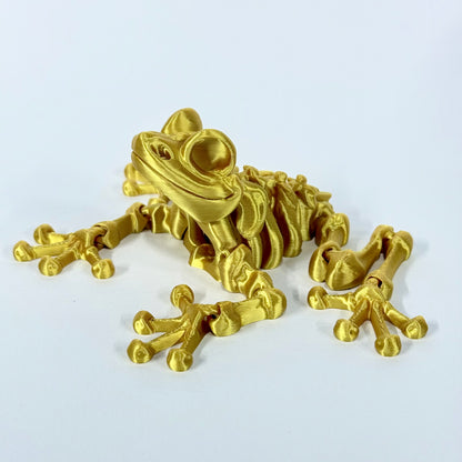 Skeleton Frog | 3D Printed Articulated Frog Skeleton Figure