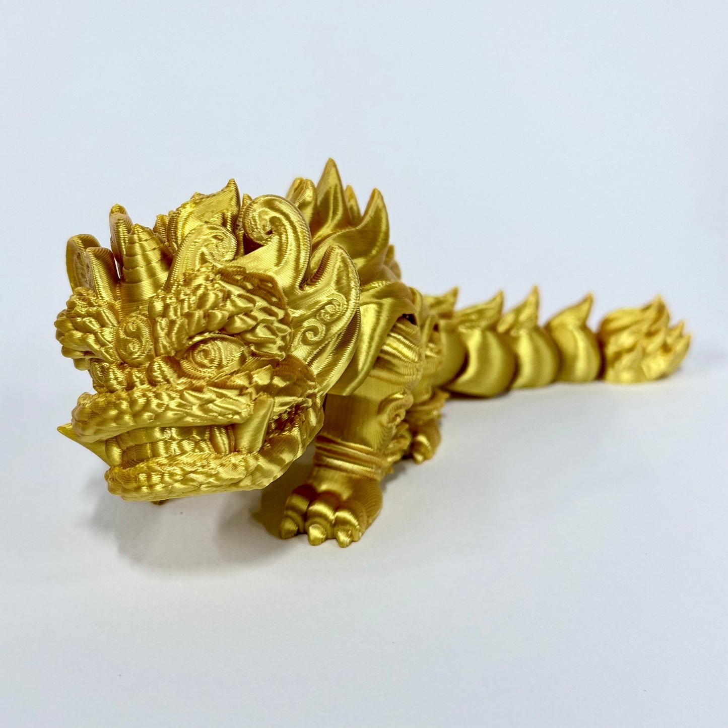 Guardian Lion | 3D Printed Articulated Temple Guardian Figure