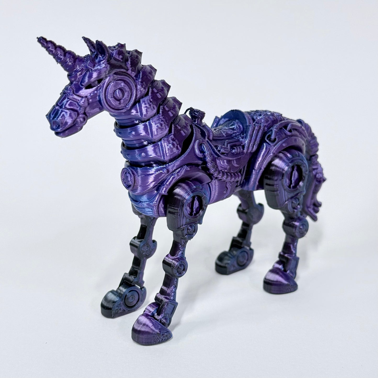 Cyber Unicorn | 3D Printed Articulated Robotic Unicorn Figure