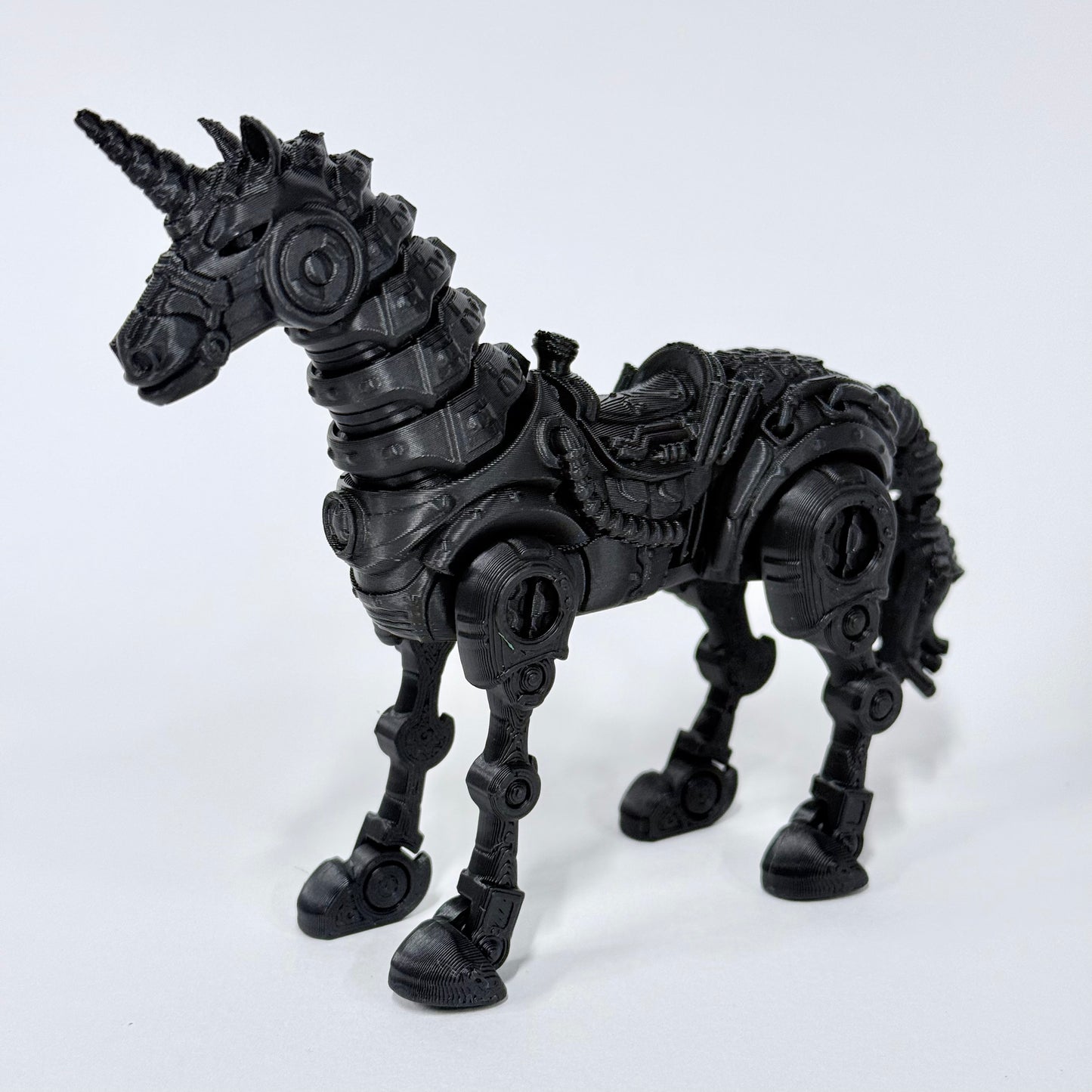 Cyber Unicorn | 3D Printed Articulated Robotic Unicorn Figure