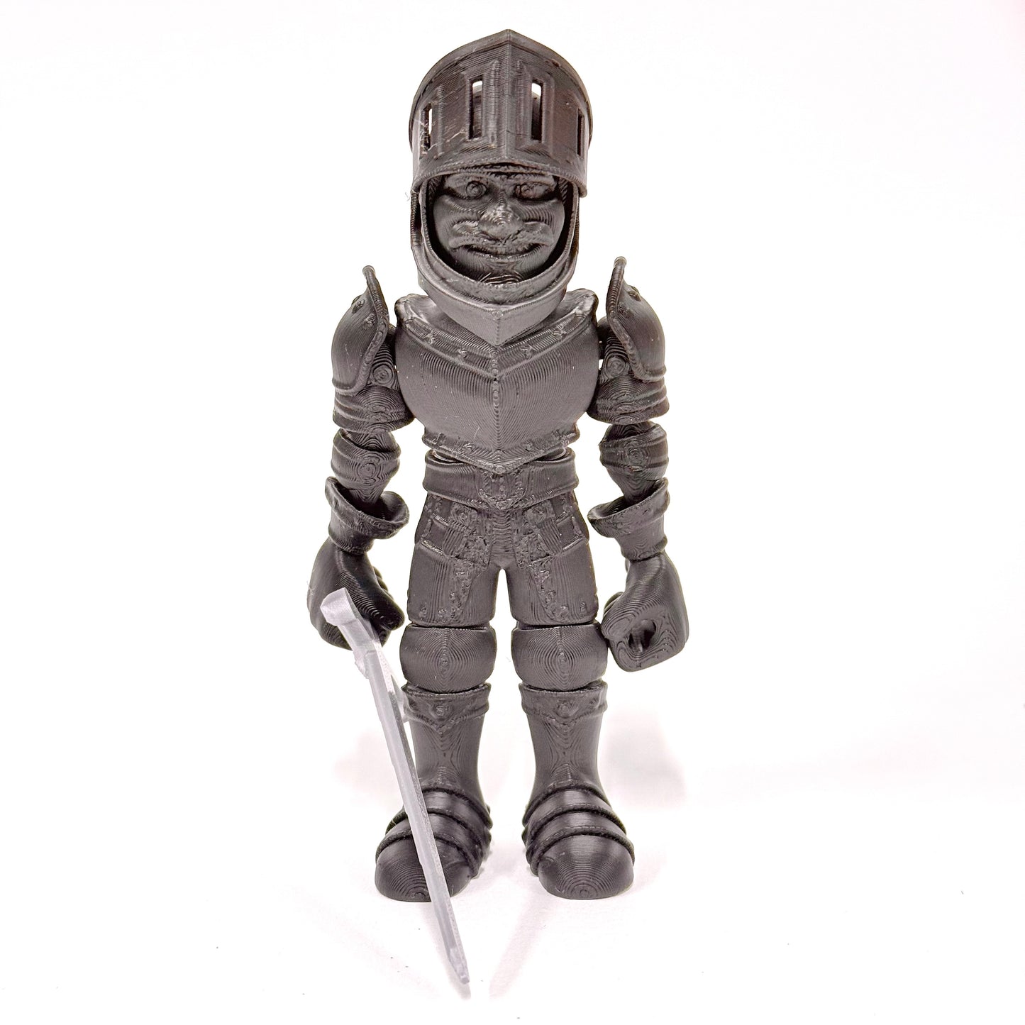 3D Printed Knight in Armour | Articulating Figure with Sword