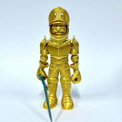 3D Printed Knight in Armour | Articulating Figure with Sword