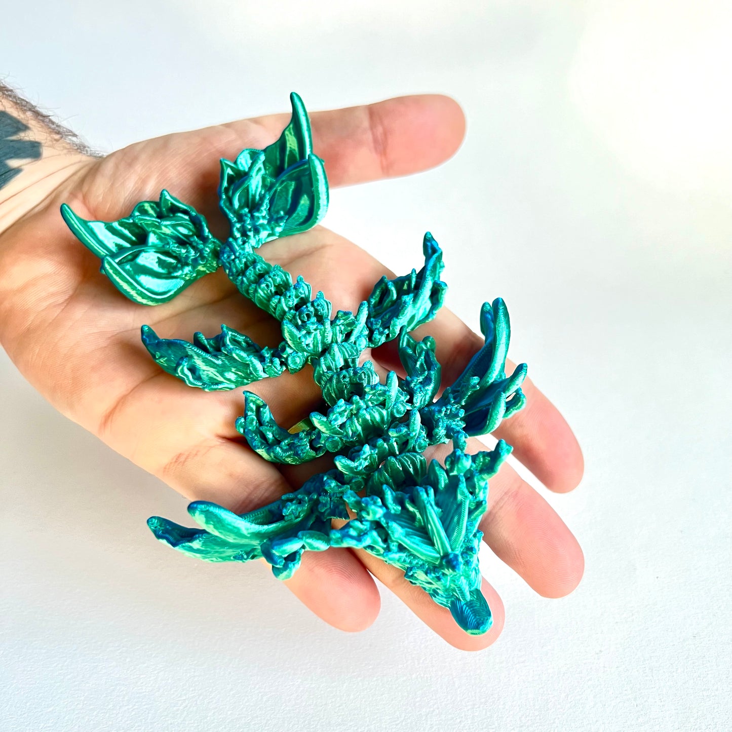 3D Printed Coral Reef Dragon | Baby - 6 inches