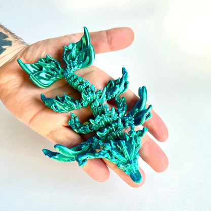 3D Printed Coral Reef Dragon | Baby - 6 inches