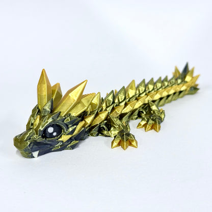 ULTRA Baby Crystal Dragon | 3D Printed Articulated Figure
