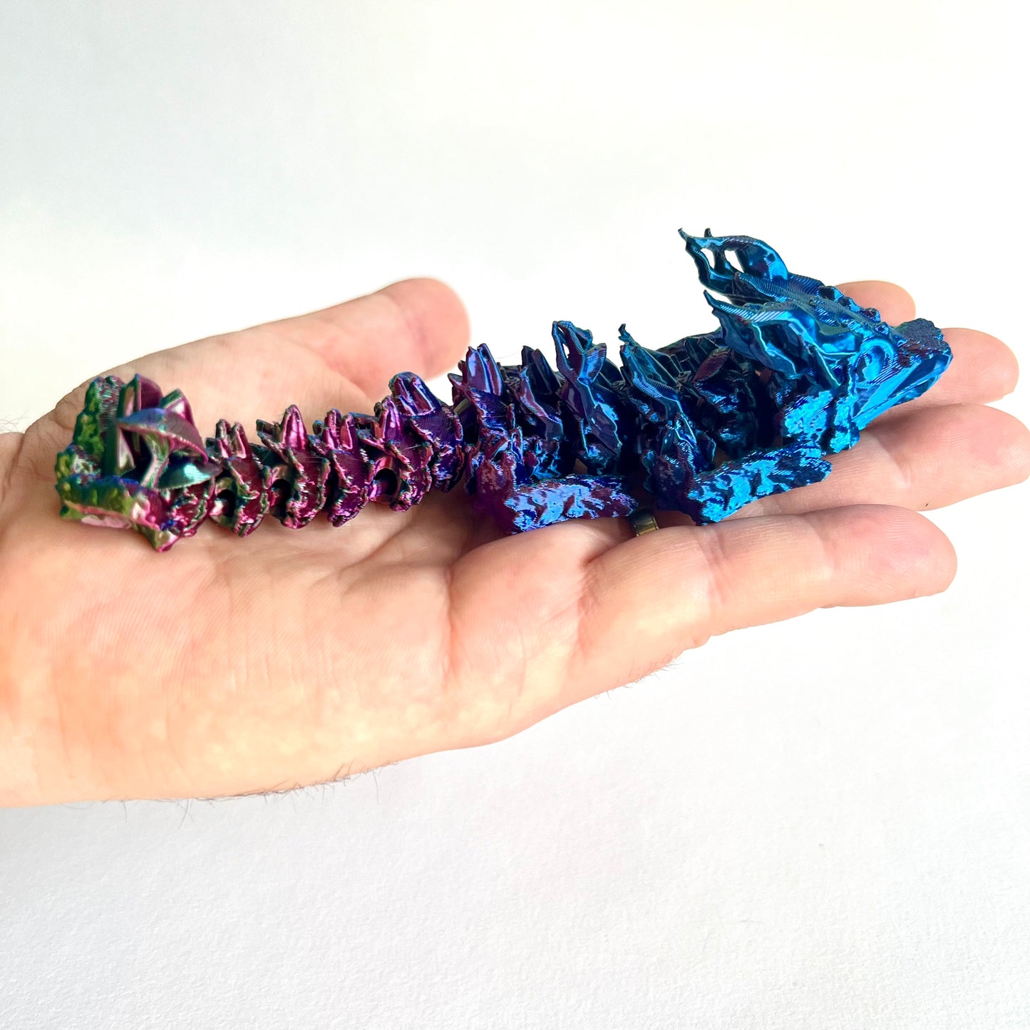 3D Printed Woodland Dragon | Baby - 7 inches