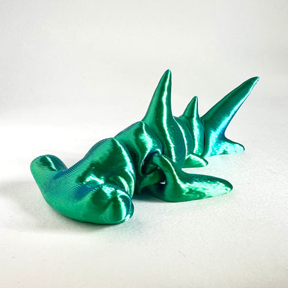 3D Printed Hammerhead Shark | Tiny - 3.5 inches