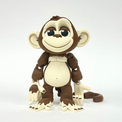 Monkey – Articulated 3D Printed Fidget Toy