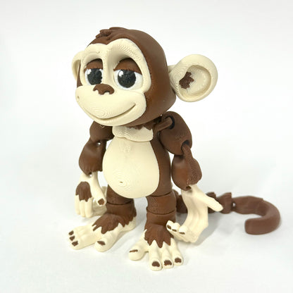 Monkey – Articulated 3D Printed Fidget Toy