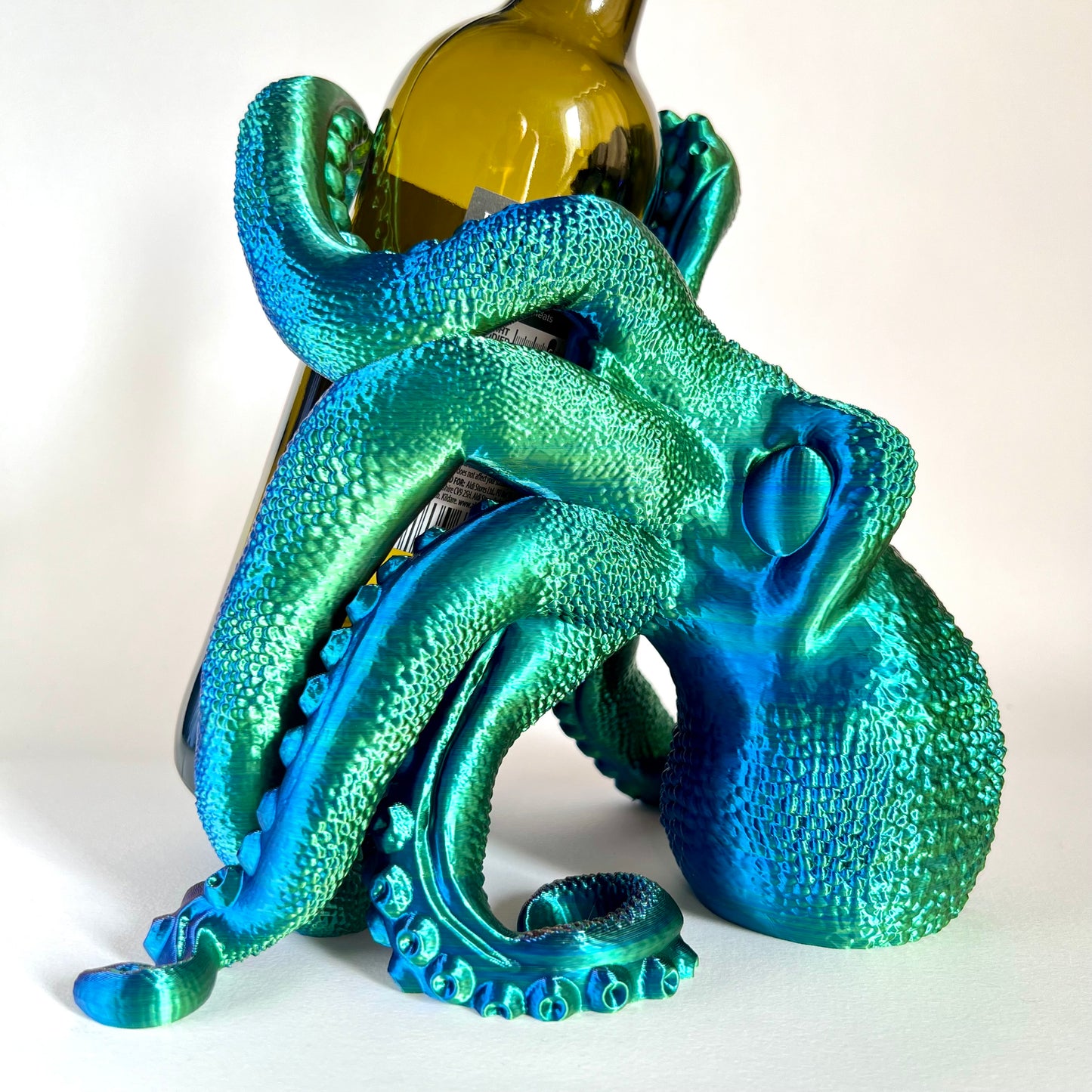 Bordeaux: The Octopus | 3D Printed Octopus Wine Holder