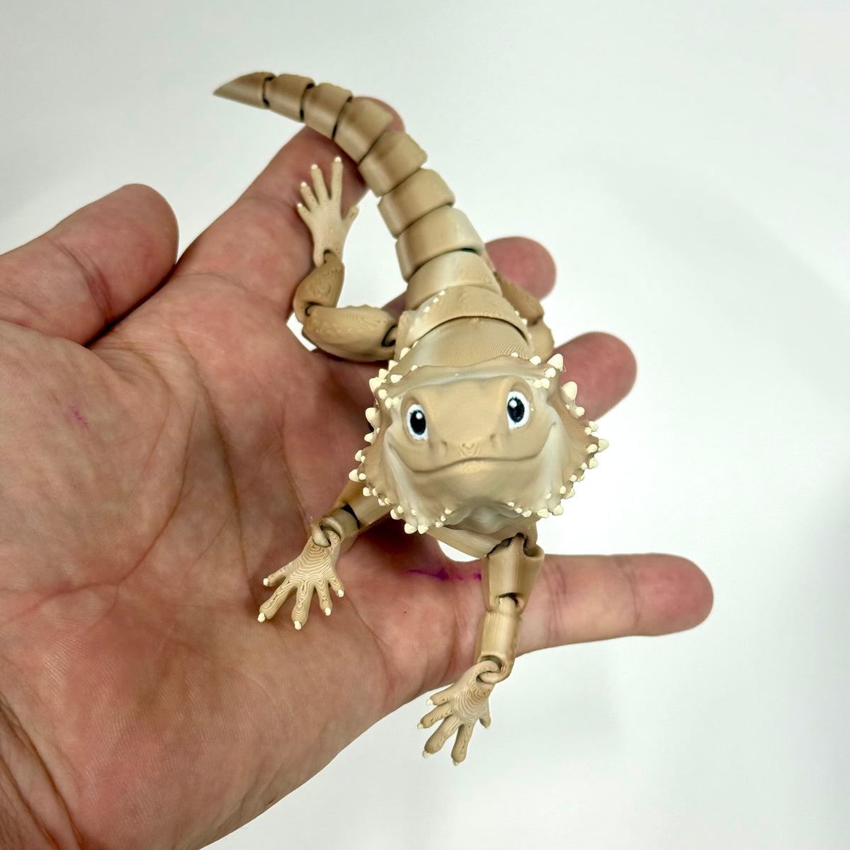Bearded Dragon articulated fidget toy