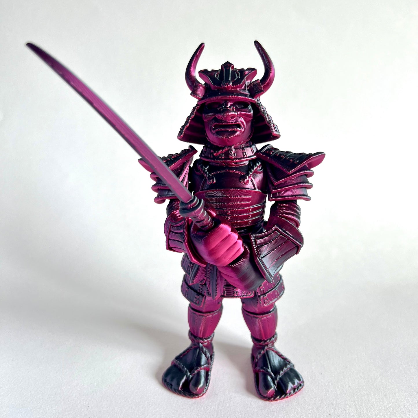 3D Printed Samurai Warrior | Articulating Figure with Katana