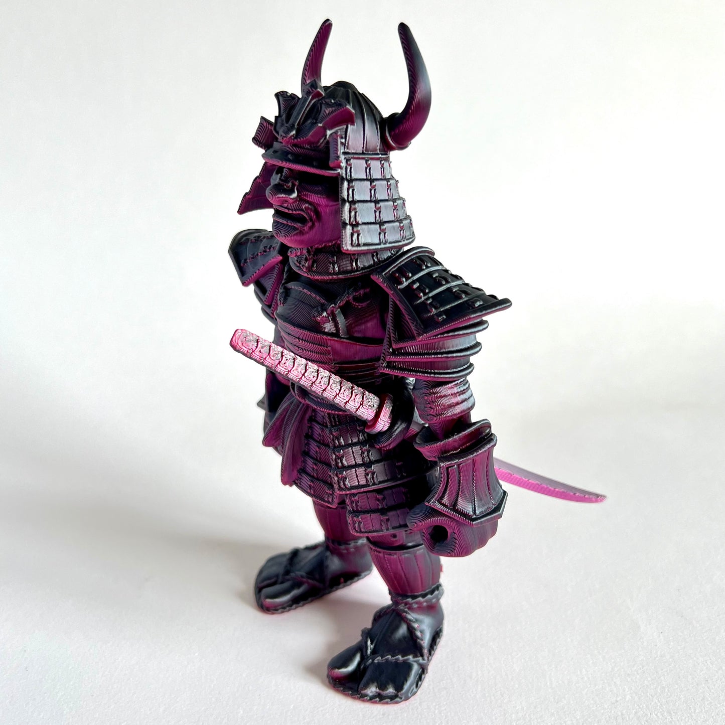 3D Printed Samurai Warrior | Articulating Figure with Katana