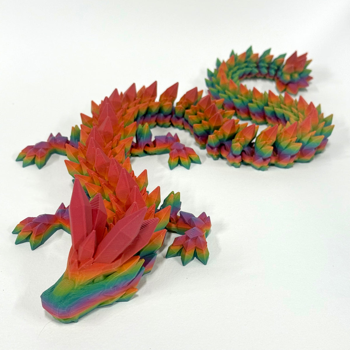 Crystal Dragon | 3D Printed Articulated Dragon Figure