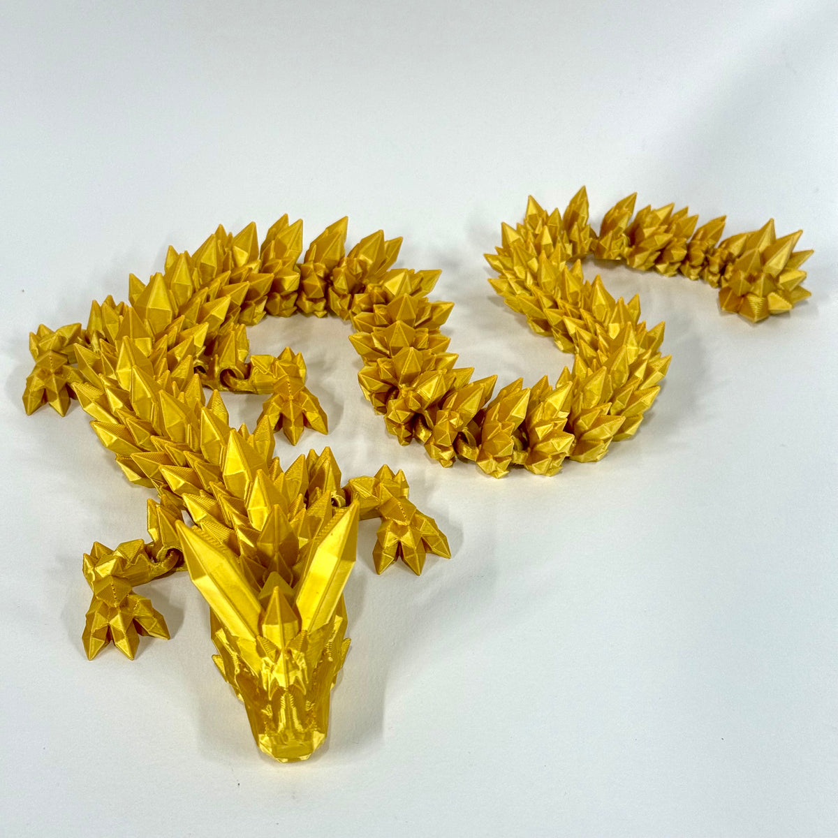 Crystal Dragon | 3D Printed Articulated Dragon Figure