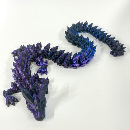 Crystal Dragon | 3D Printed Articulated Dragon Figure