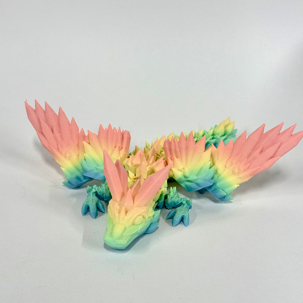 Baby Crystal Wing Dragon | 3D Printed Articulated Figure