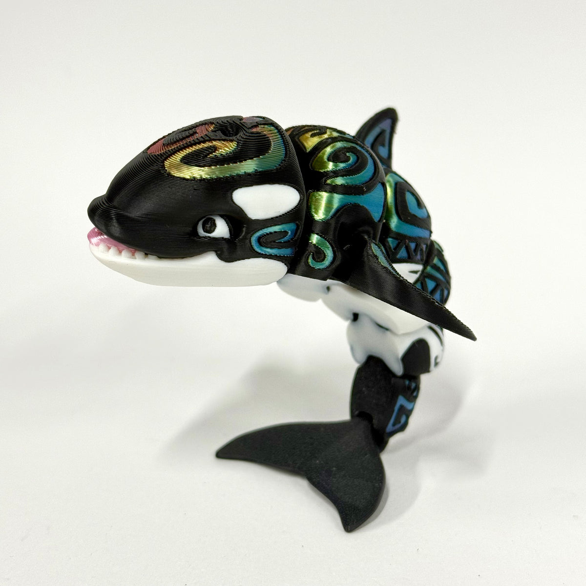 Tribal Orca | 3D Printed Articulated Sea Creature