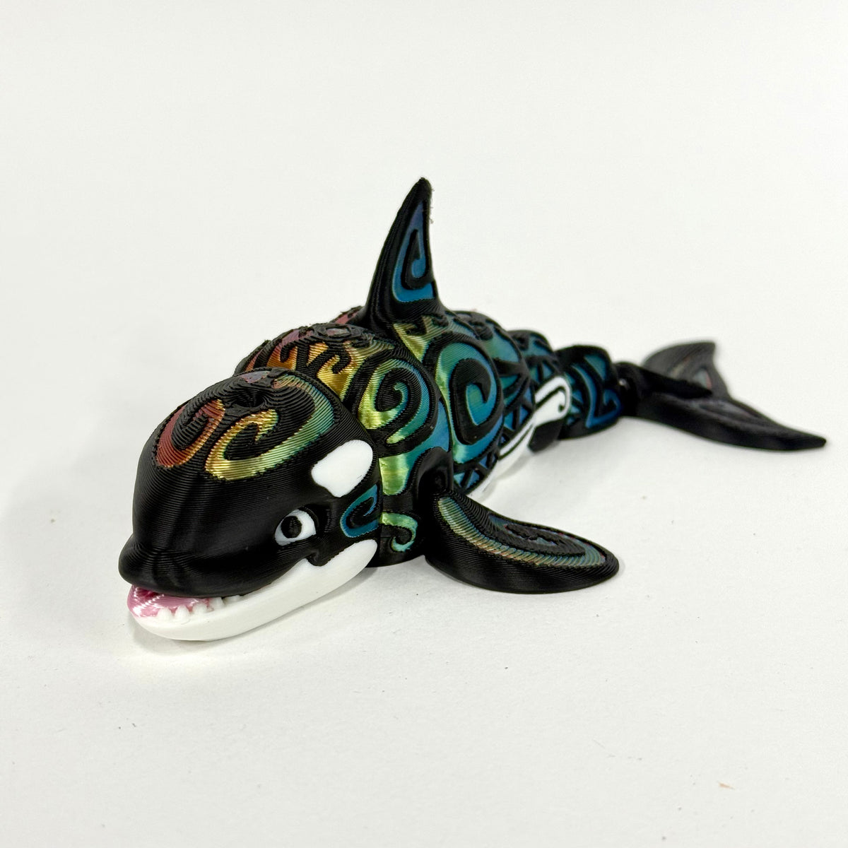 Tribal Orca | 3D Printed Articulated Sea Creature