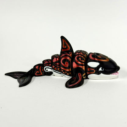 Tribal Orca | 3D Printed Articulated Sea Creature