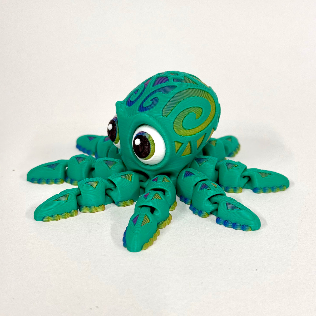 Tribal Octopus | 3D Printed Articulated Sea Creature