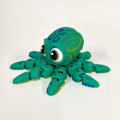 Tribal Octopus | 3D Printed Articulated Sea Creature
